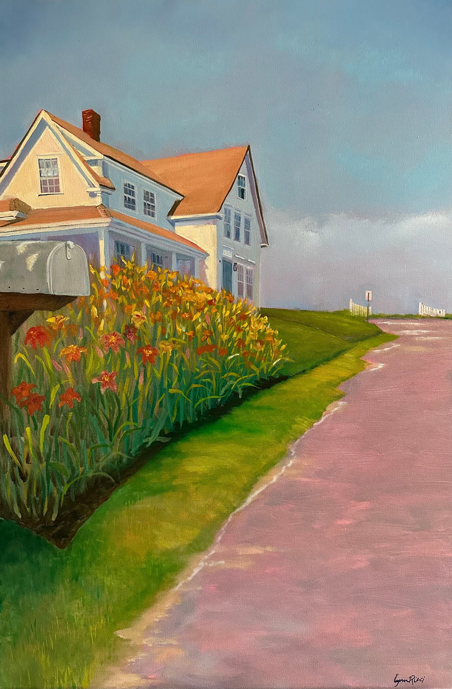 Leaving the Beach - Artwork of Lynn Ricci