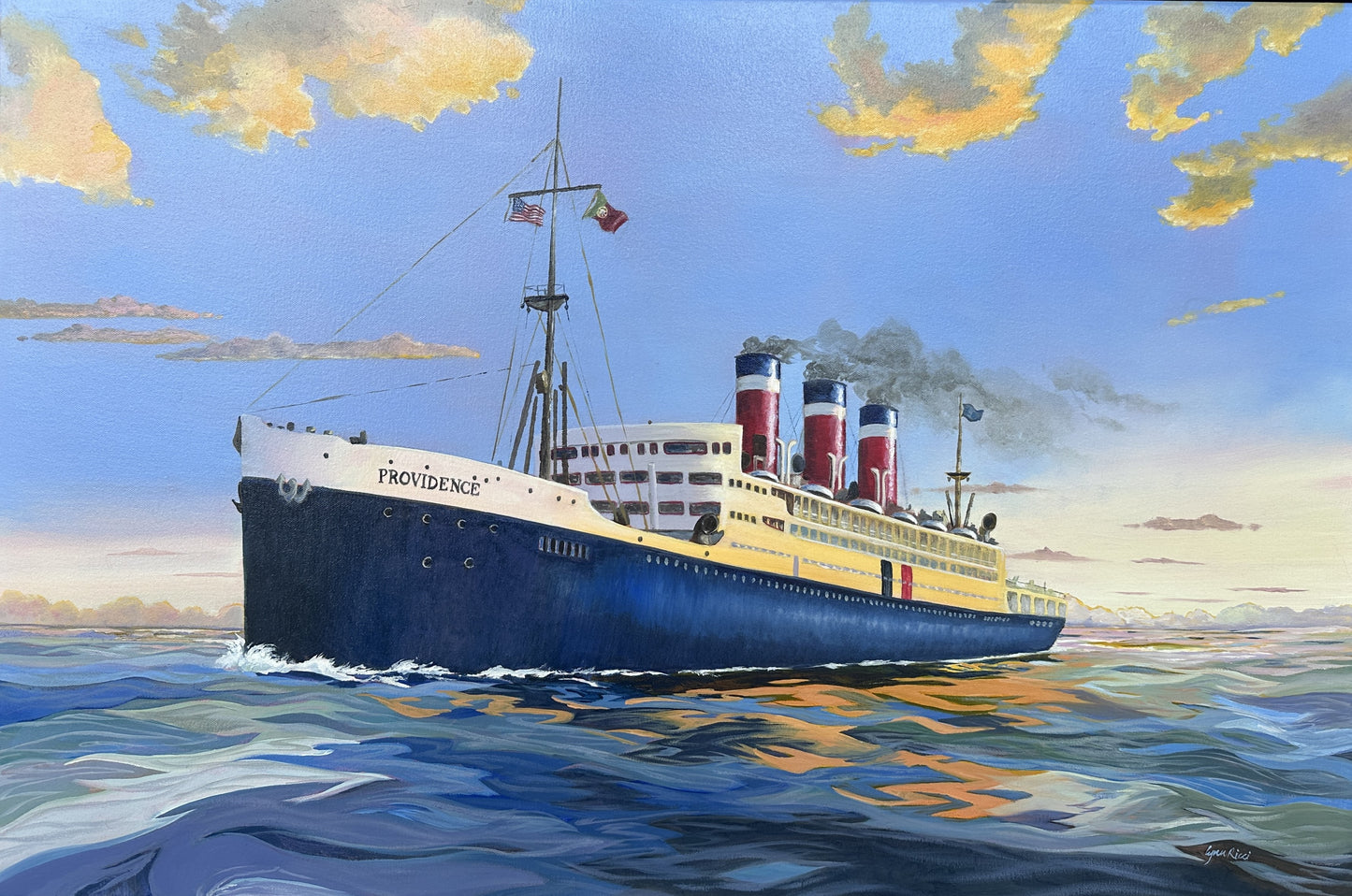 Commission - SS Providence, Portugal to US