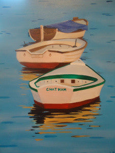 Chatham Dinghy's - Artwork of Lynn Ricci