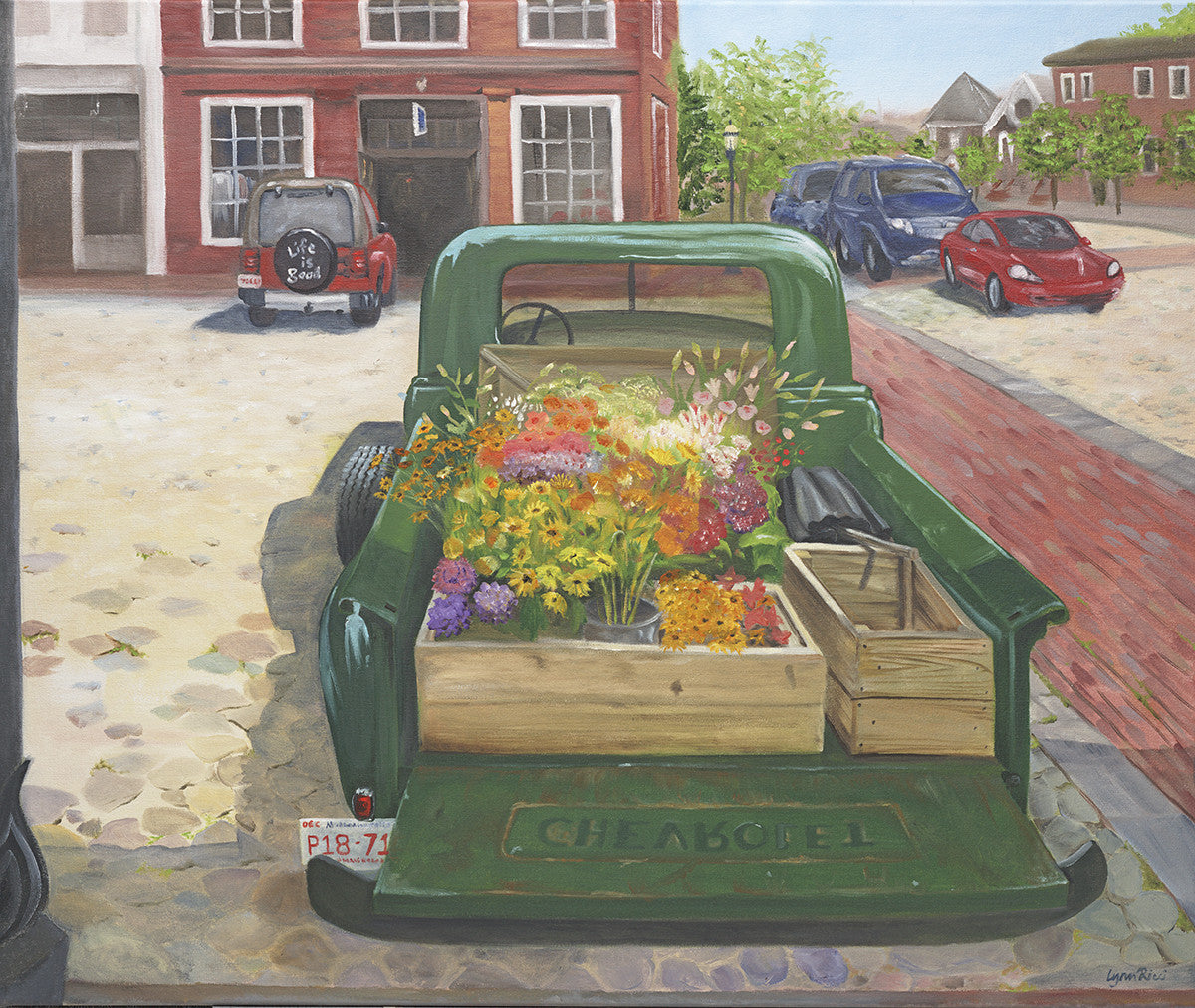 Nantucket Flowers - Artwork of Lynn Ricci