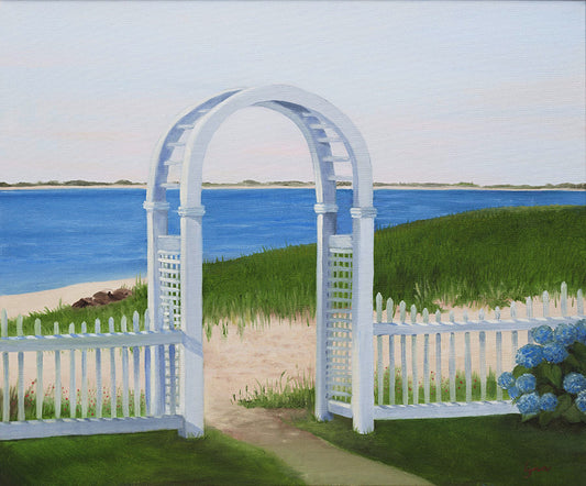 Chatham Bars Inn Arbor - Private collection - Artwork of Lynn Ricci