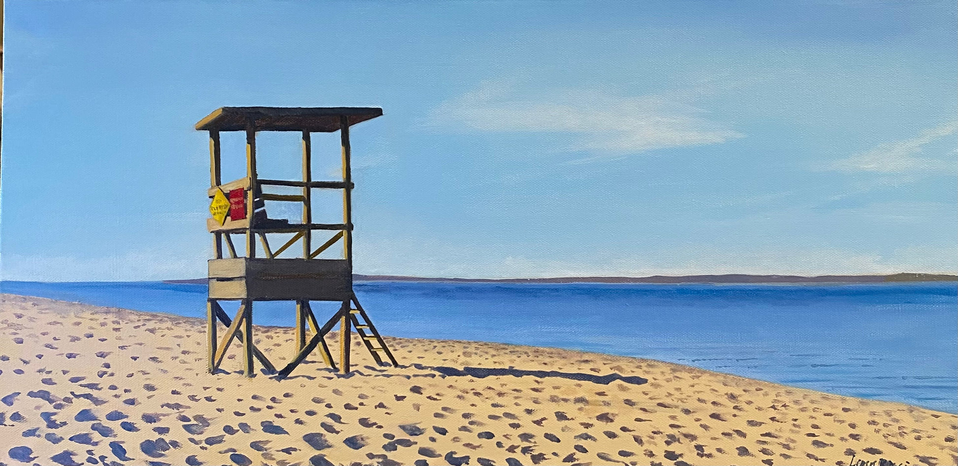 Just Seagulls and Waves - Artwork of Lynn Ricci