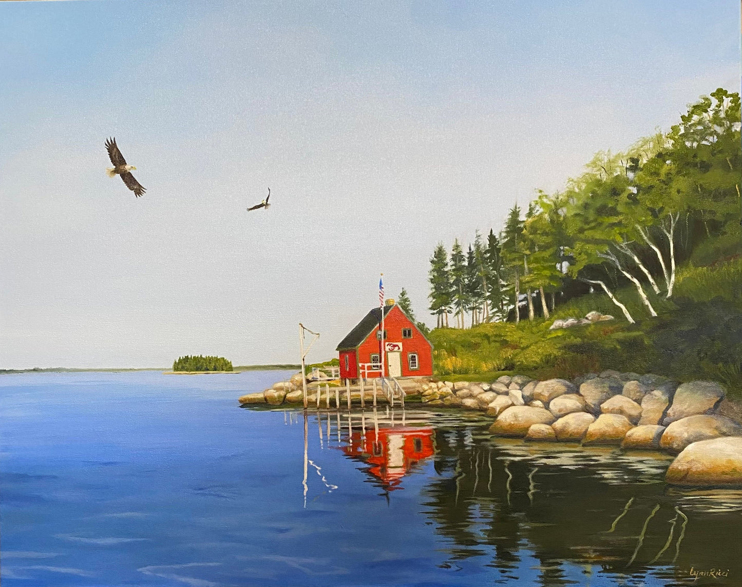 Lobster Shack - Artwork of Lynn Ricci