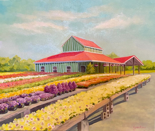 White's Farmstand - Artwork of Lynn Ricci