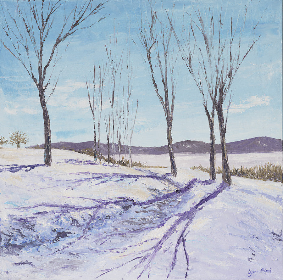 Giclee of Worlds End, Hingham - Artwork of Lynn Ricci