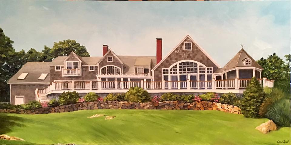 Cohasset Home - Commission - Artwork of Lynn Ricci