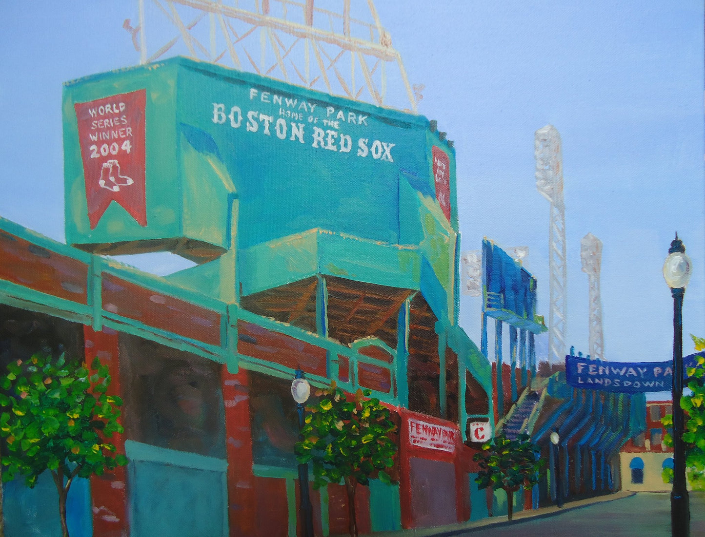 Fenway Park - Commission - Artwork of Lynn Ricci