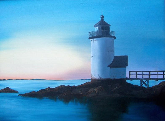 Annisquam Lighthouse - Artwork of Lynn Ricci