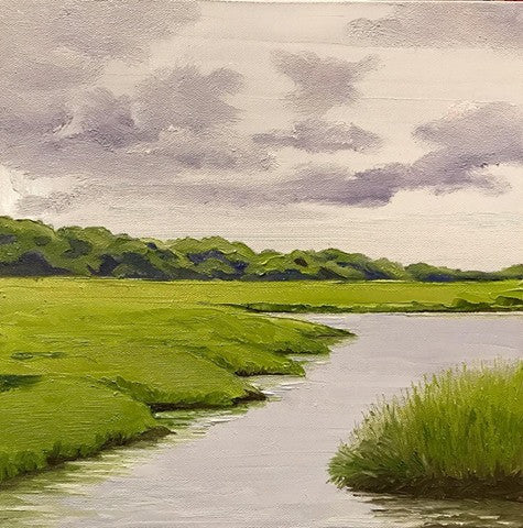 Marsh Before the Rain - Artwork of Lynn Ricci