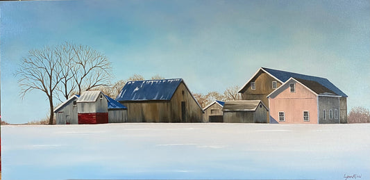 Cold Morning, Silent Snow 1 - Artwork of Lynn Ricci