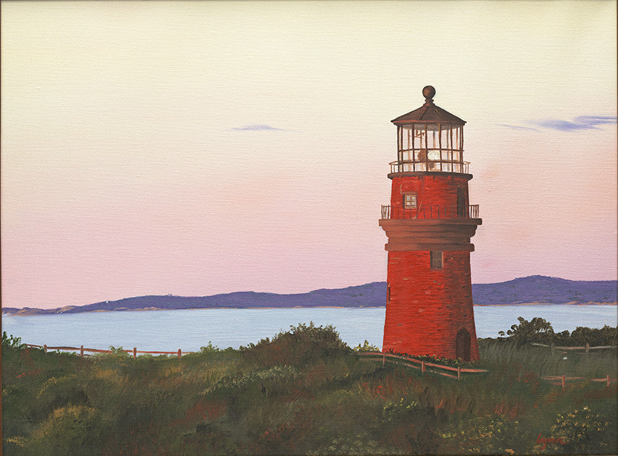 Giclee of Gay Head Lighthouse - Artwork of Lynn Ricci