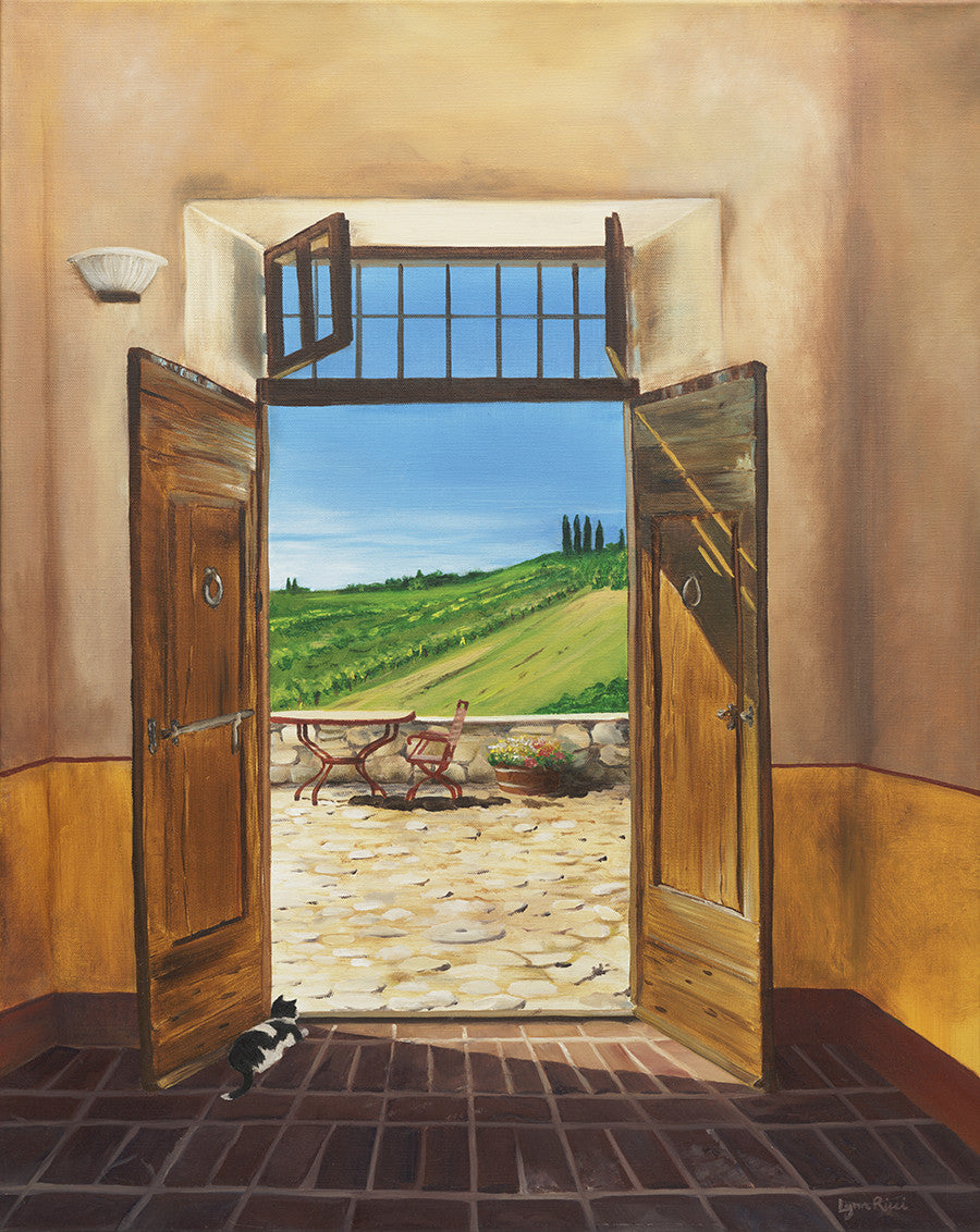 Tuscan Doorway - Artwork of Lynn Ricci