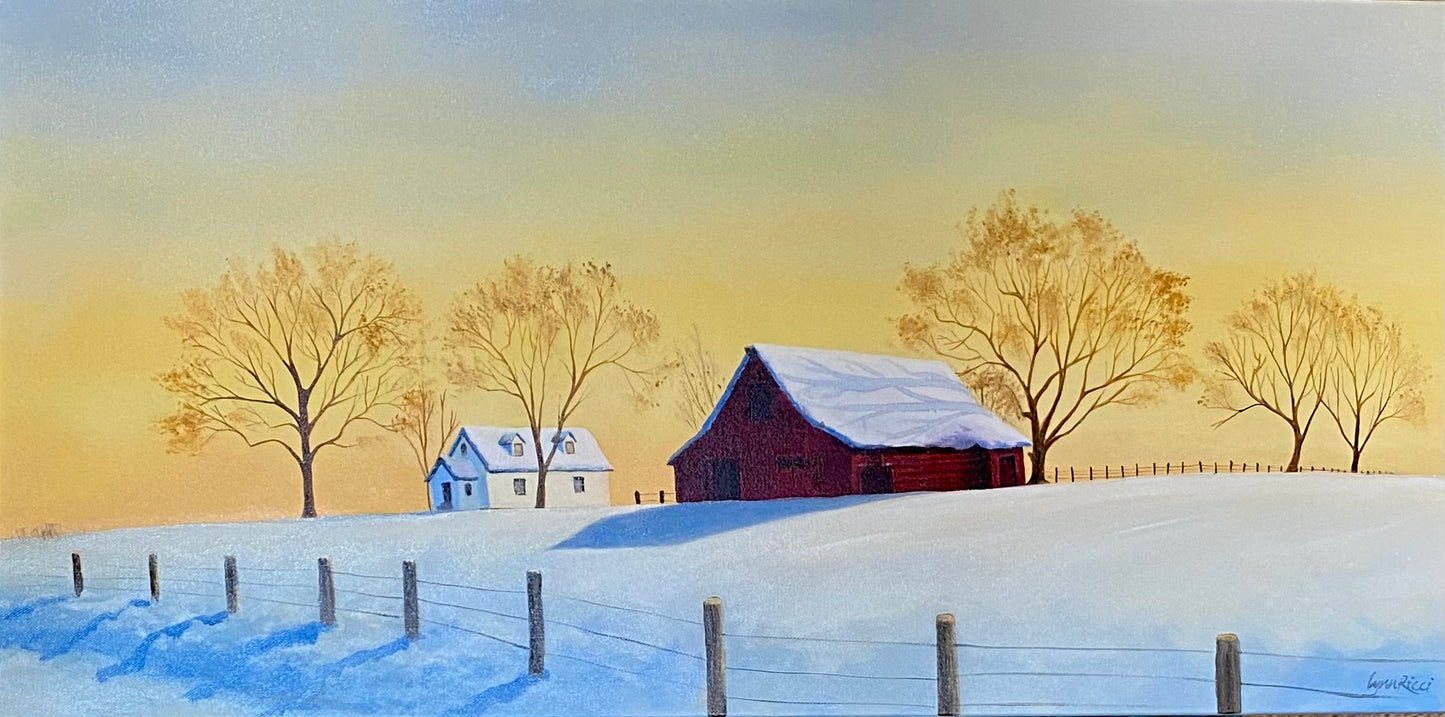 Yellow Skies Farm - Artwork of Lynn Ricci